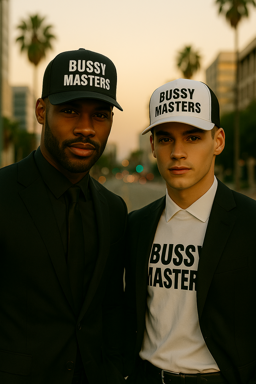 BUSSY MASTERS TRUCKER HAT WHITE