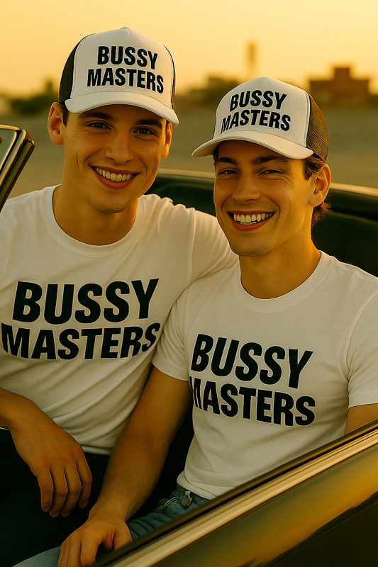 BUSSY MASTERS CUSTOM TEE WHITE