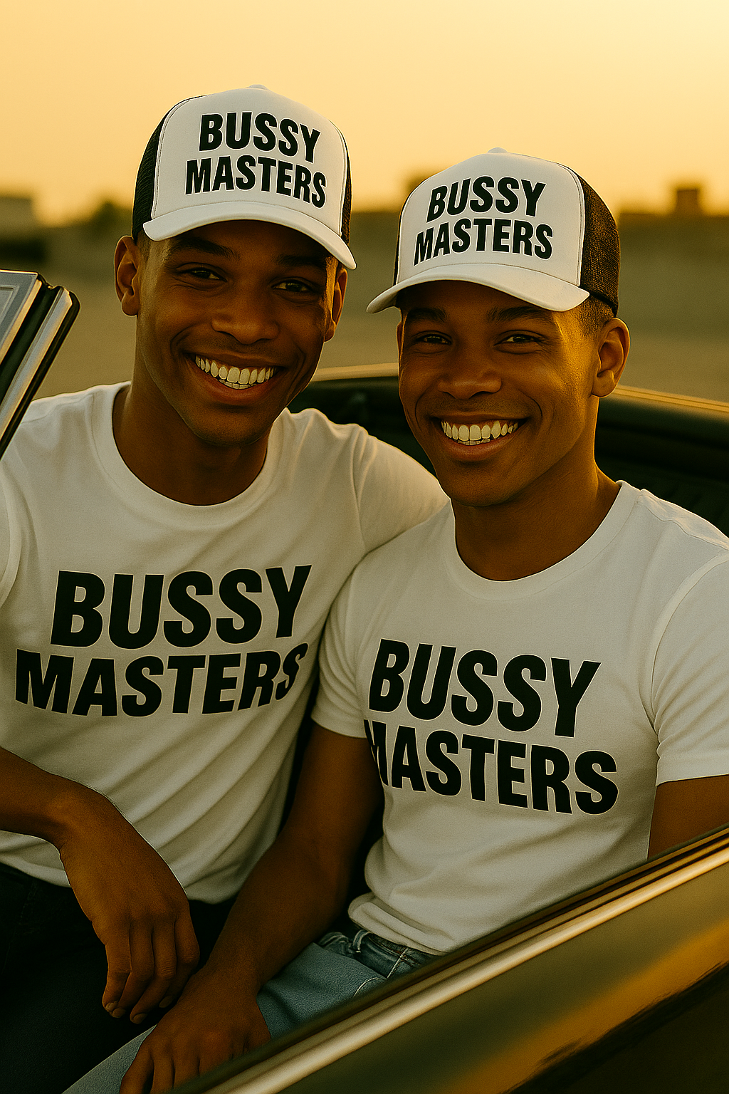 BUSSY MASTERS CUSTOM TEE WHITE