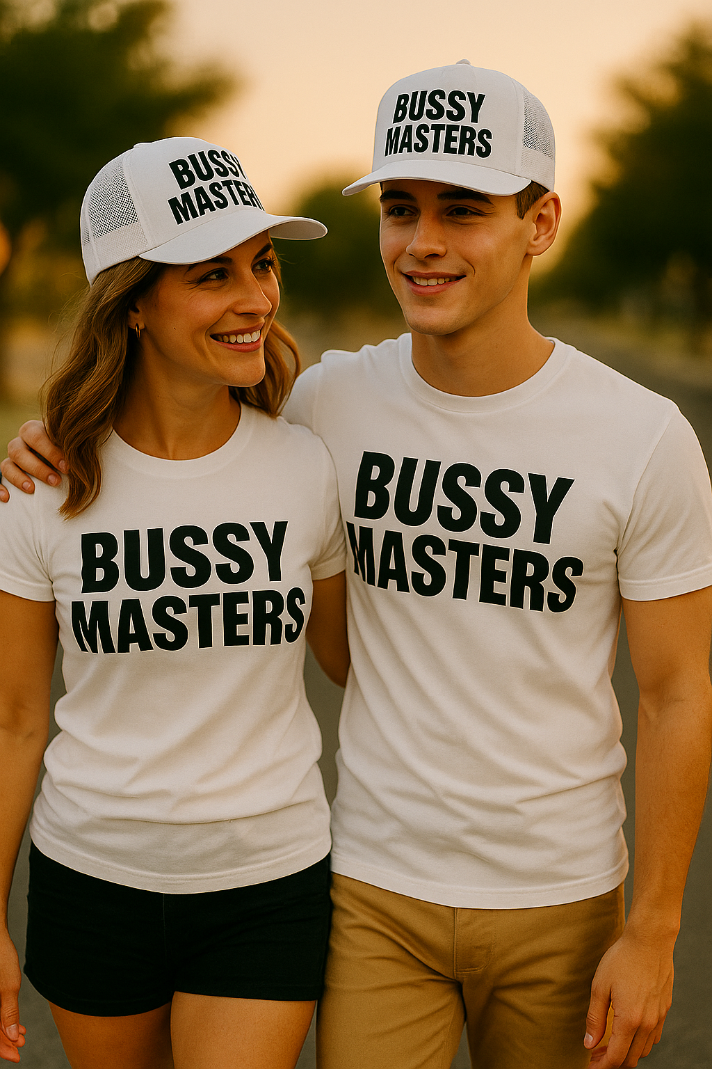 BUSSY MASTERS CUSTOM TEE WHITE