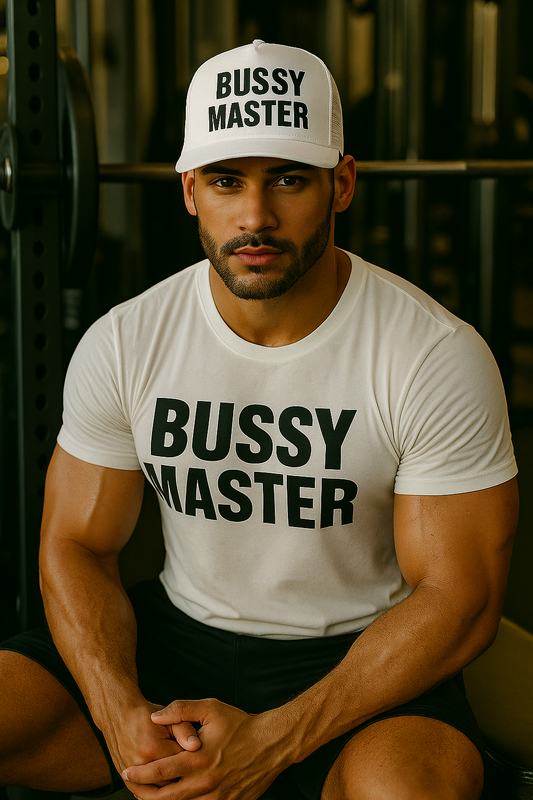 BUSSY MASTERS CUSTOM TEE WHITE