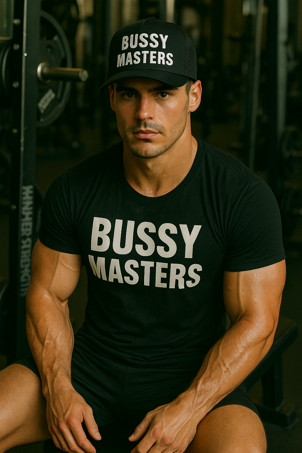 BUSSY MASTERS TRUCKER HAT Black