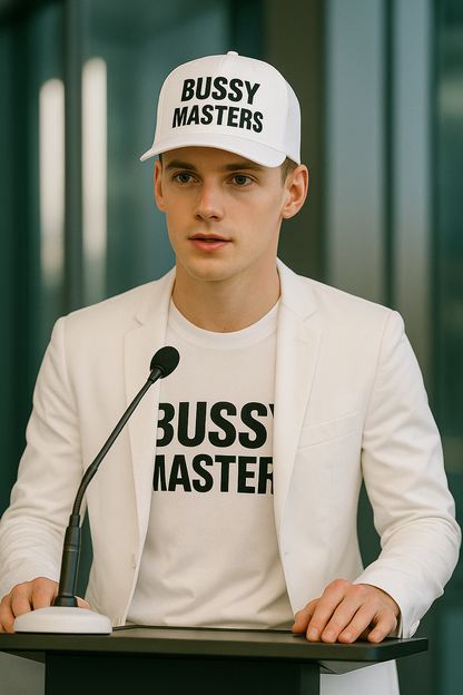 BUSSY MASTERS TRUCKER HAT WHITE