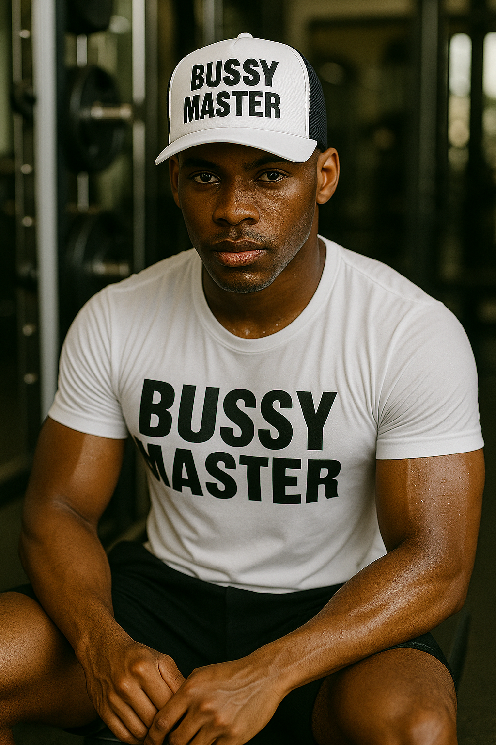 BUSSY MASTERS CUSTOM TEE WHITE