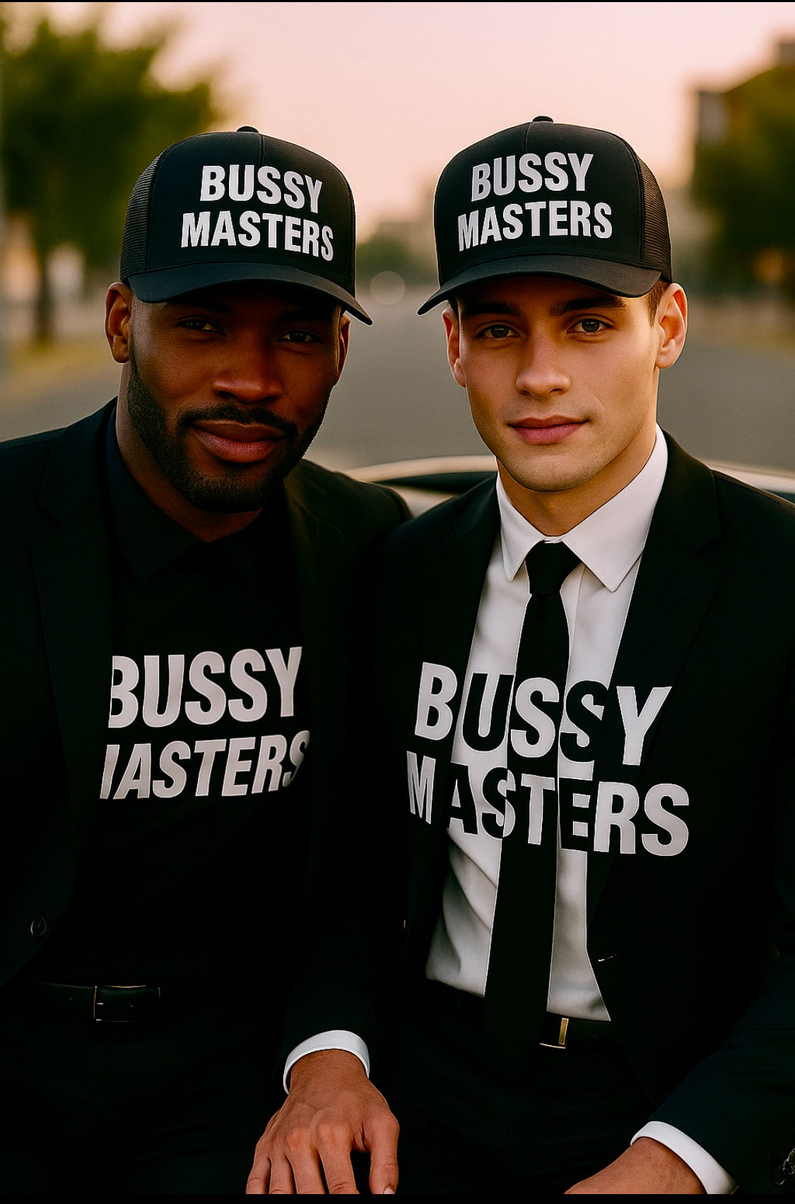 BUSSY MASTERS TRUCKER HAT WHITE
