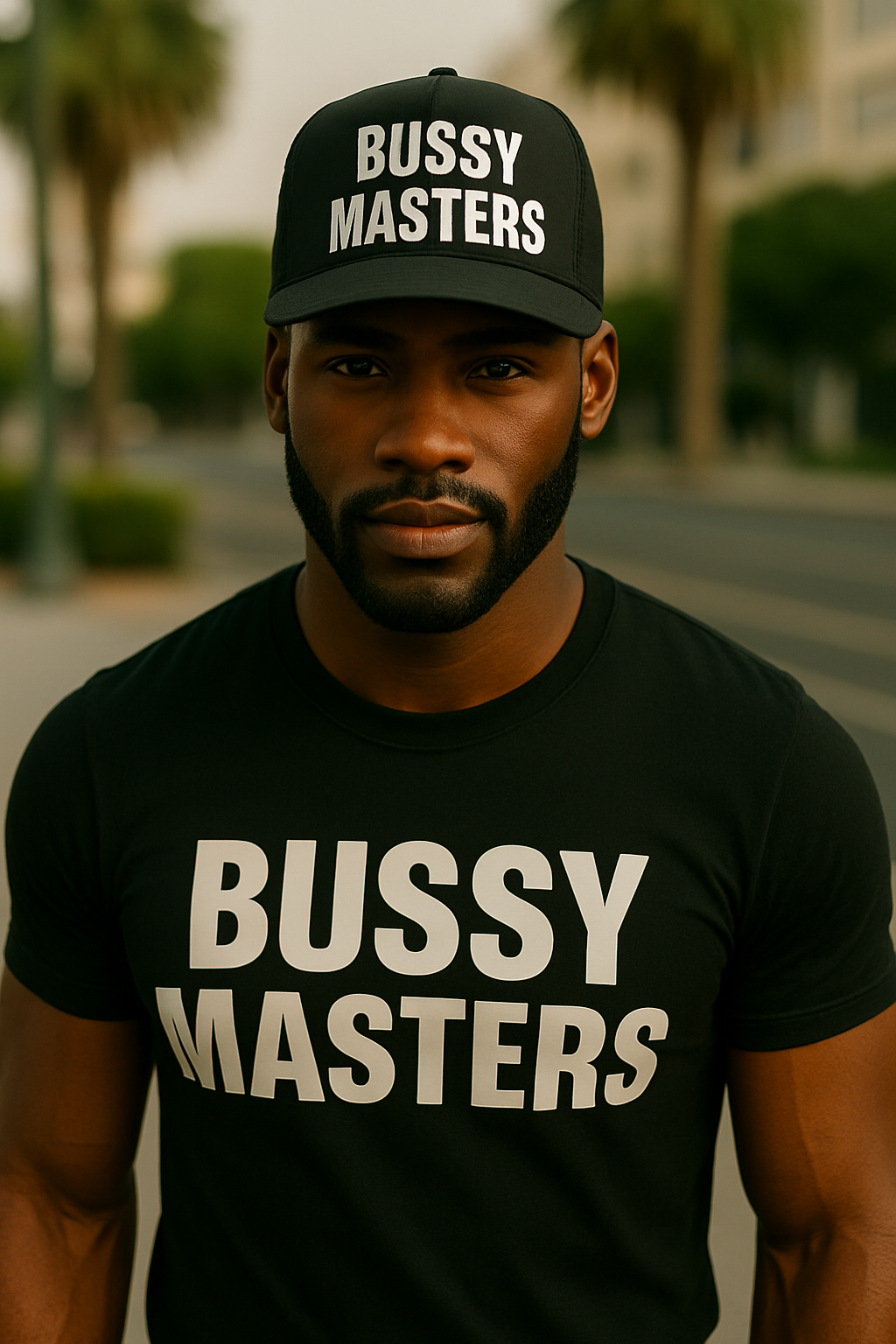 BUSSY MASTERS TRUCKER HAT Black
