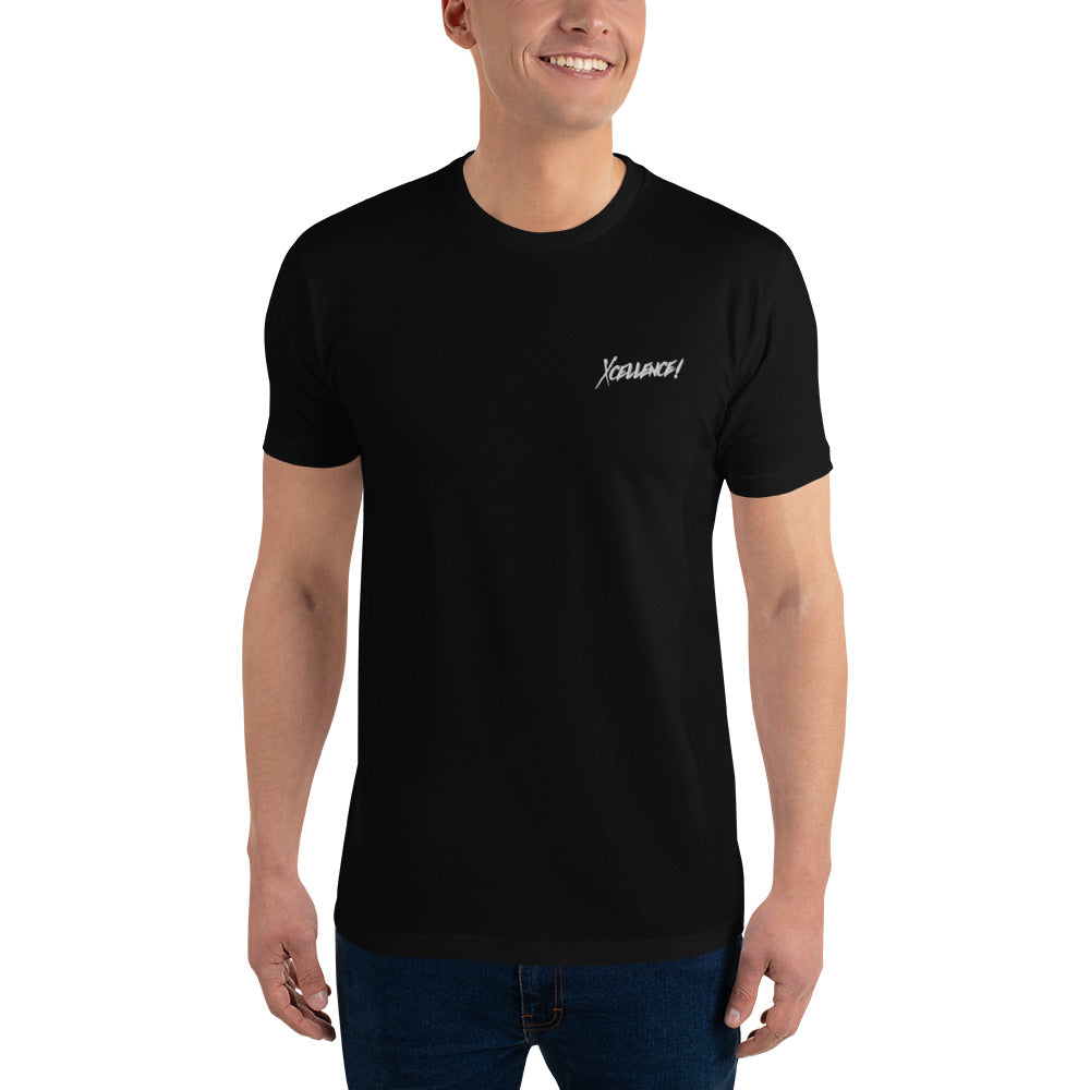 Xcellence! - Black: Crew Neck Tee