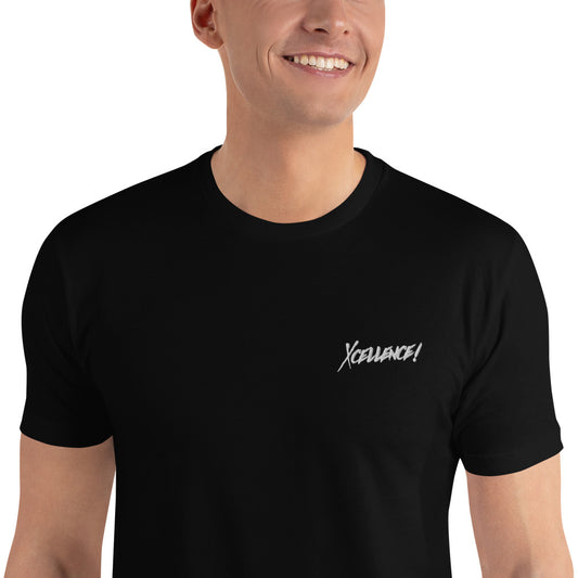 Xcellence! - Black: Crew Neck Tee