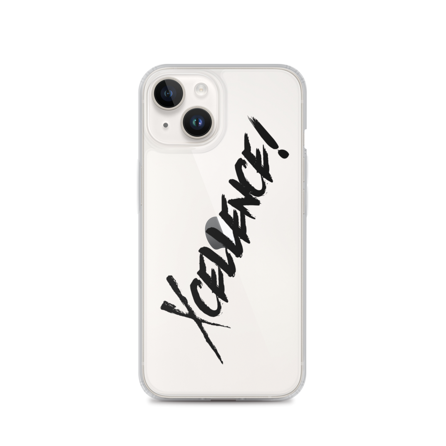 Xcellence! - Black: iPhone Case