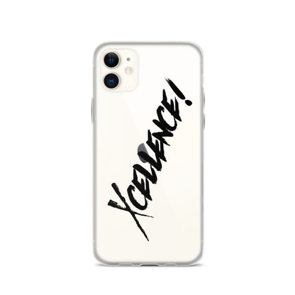 Xcellence! - Black: iPhone Case