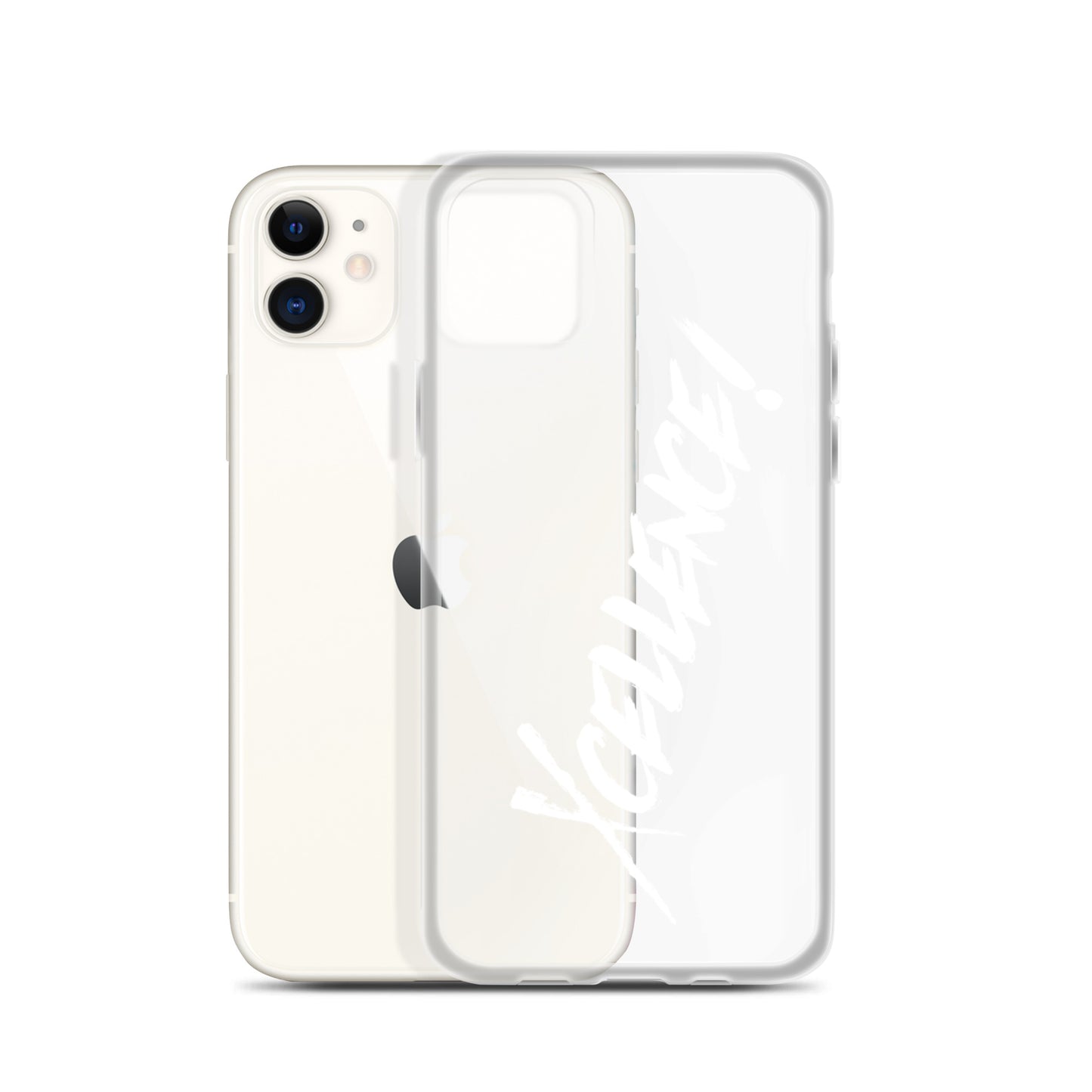 Xcellence! - White: iPhone Case