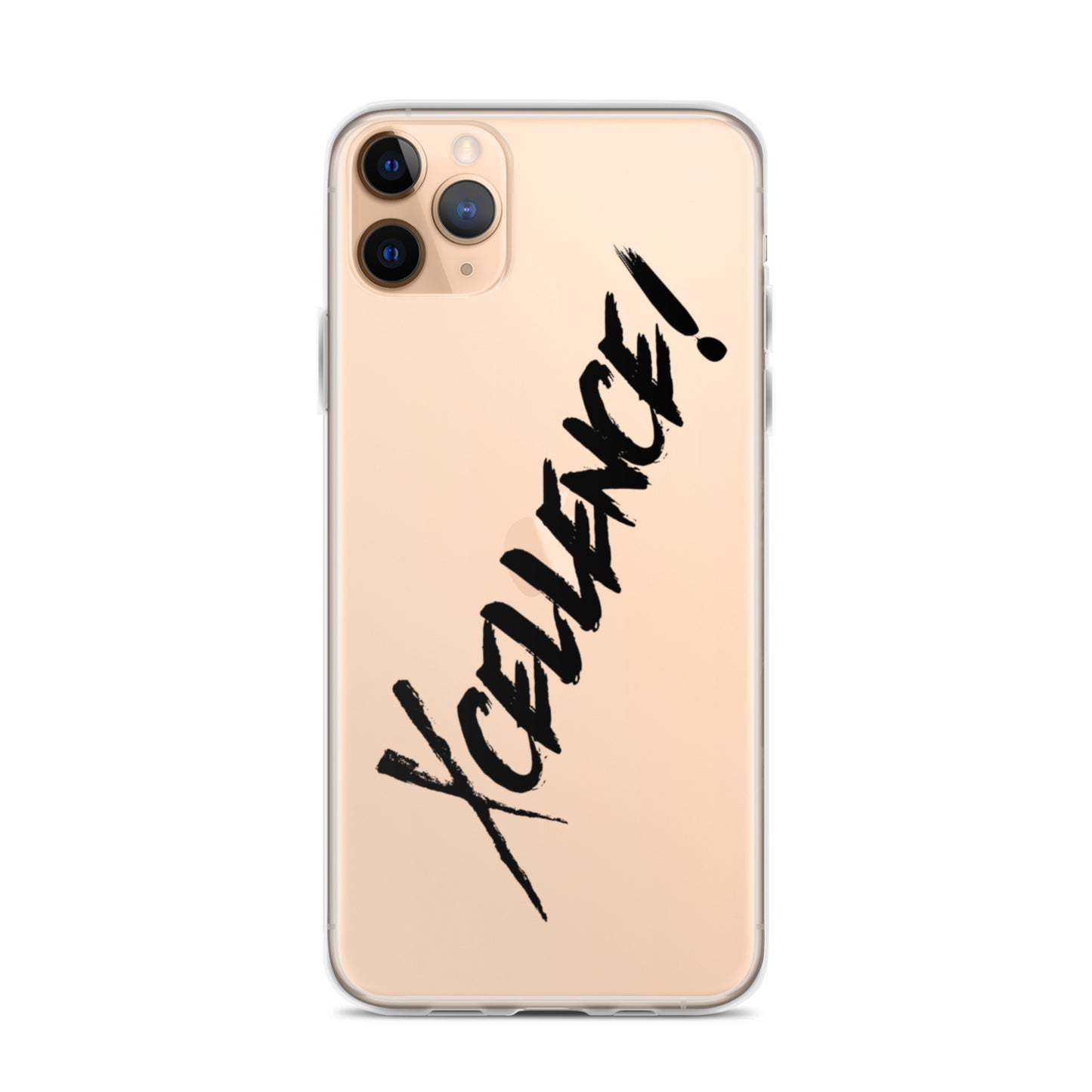 Xcellence! - Black: iPhone Case