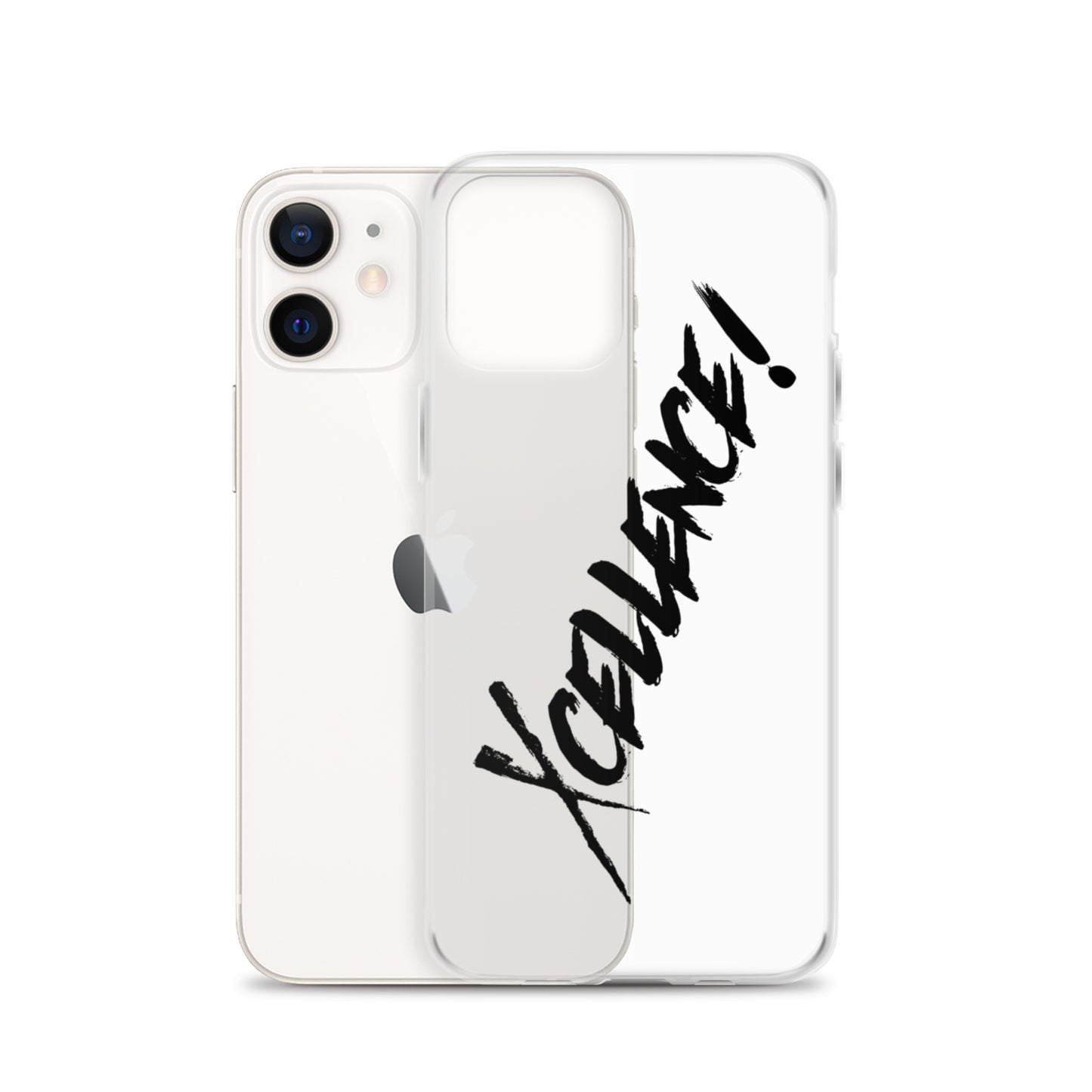 Xcellence! - Black: iPhone Case