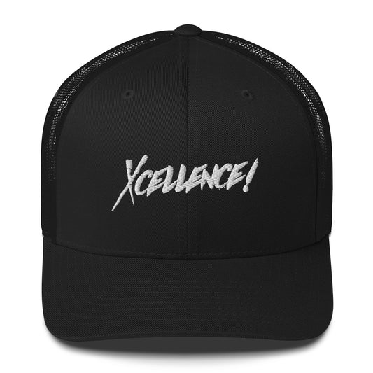 Xcellence! - Black: Trucker Cap